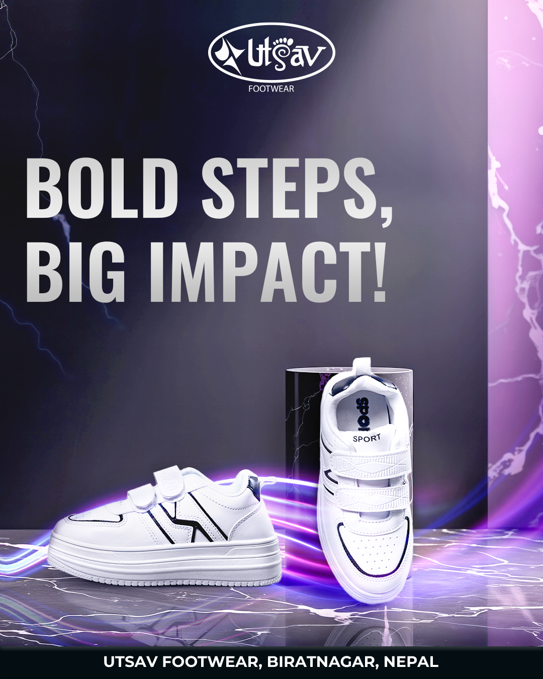 Utsav Footwear Bold Steps